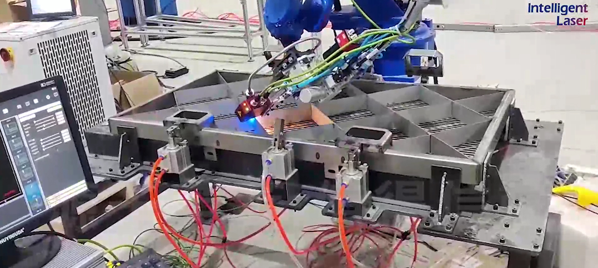 電力設備托盤激光焊